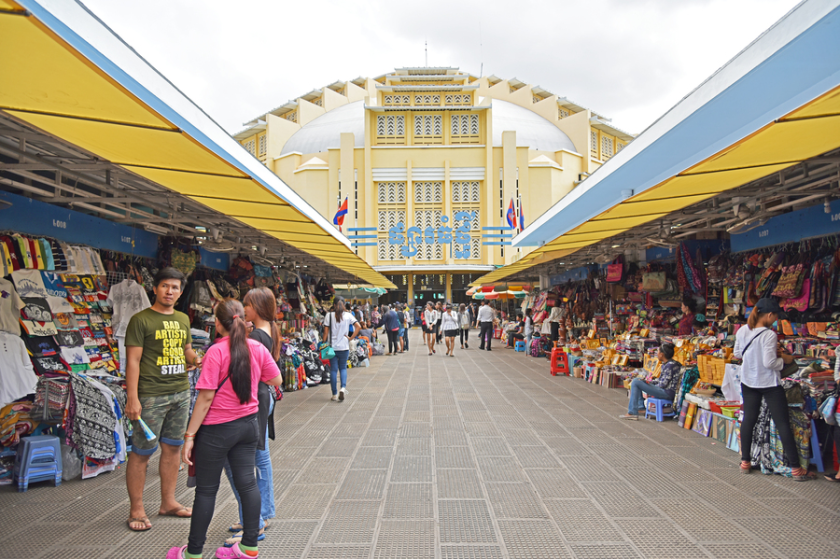 Marché central de Phnom Penh