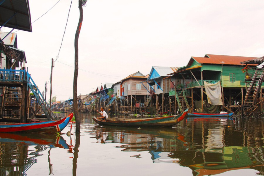 Kampong Pluk, Tonlé Sap, Cambodge